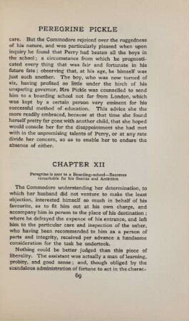 Chapter XII. Peregrine is sent to a boarding-school - ...