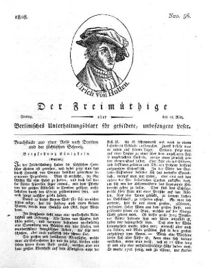 Nro. 56, Freitag, den 18. März 1808