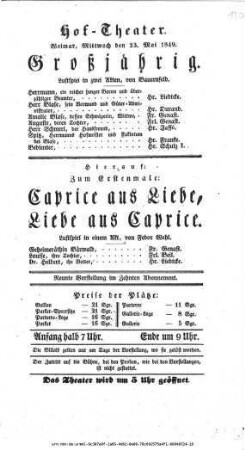 Großjährig