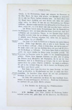 2. Das Zeitalter der Eroberung der Mittelmeerländer. 266 - 133