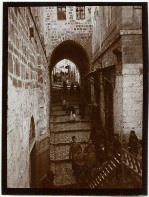Via dolorosa oberhalb Joh.hospiz [Jerusalem]