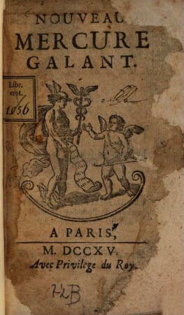 Le nouveau mercure galant. 1715, 10