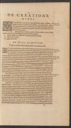 De Prima Quaestione.