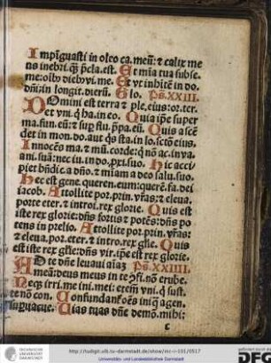 Psalmus XXIII.