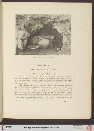 3. Die archaischen Gräber