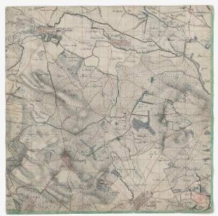 Beckwitz, Klitzschen, Melpitz, Staupitz. Blatt 49 aus: Meilenblätter von Sachsen