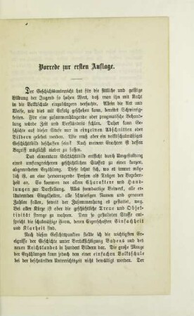 Vorrede zur ersten Auflage