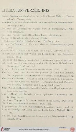 Literatur-Verzeichnis