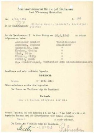 Braun, Wilhelm