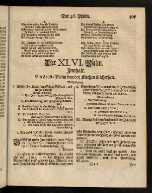 307-314, Der XLVI. Psalm