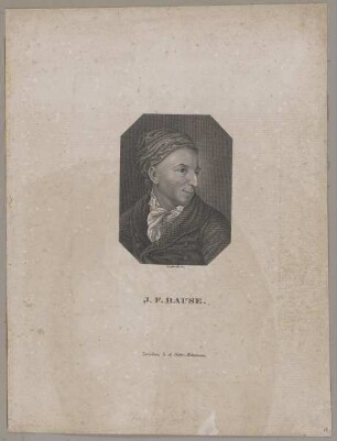 Bildnis des J. F. Bause