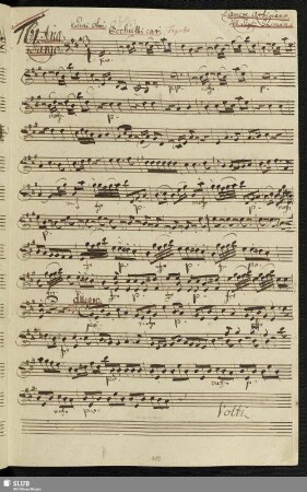 161. Aria: Occhietti cari del mio tesoro / Gassmann, F. L.