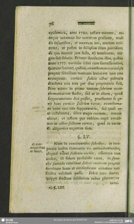 §. LV. e) continentibus et lentis