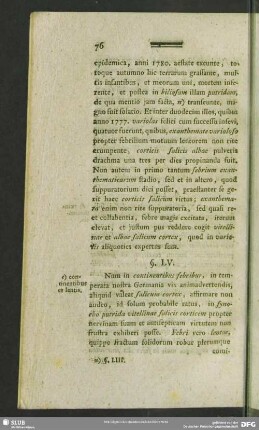 §. LV. e) continentibus et lentis