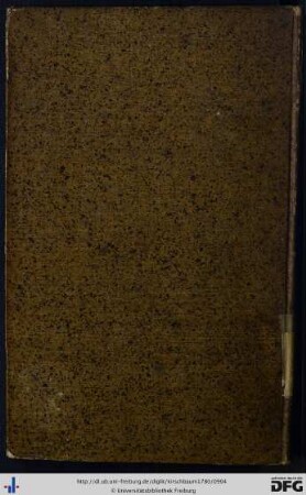 Rückdeckel des dritten Teils.