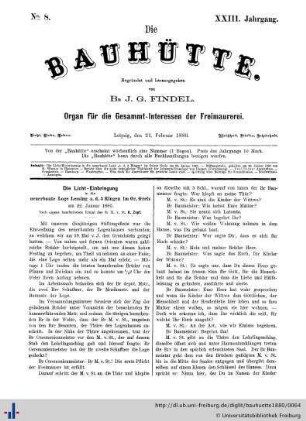 Nr. 8, 21. Februar 1880