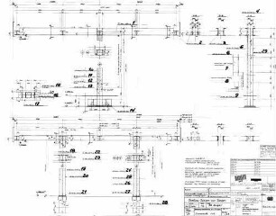 Ditzingen: Empf.-Gebäude Bst-Überdachung Bst.2 STA,Dach,Details