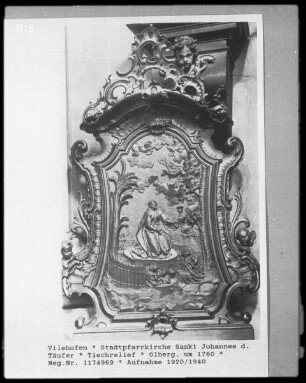 Tischrelief, Ölberg