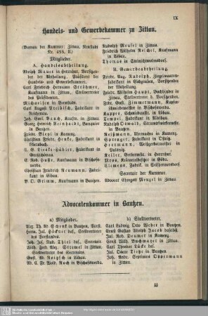 Handels- und Gewerbekammer zu Zittau