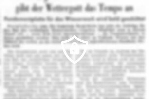 Beim Bargteheider Kanalisationsbau gibt der Wettergott das Tempo an