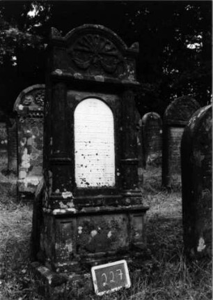 Grabstein 227 [Nir S. 141 Nr. 14.09]