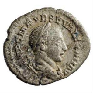 Münze, Denar, 222 - 235 n. Chr.