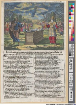 Fridens-Gemähld der Evangelischen Schul-Jugend in Augspurg bey widerholtem Danck- und Friden-Fest den 8. Augusti Anno 1678. außgetheilt. Aus dem Vierten Buch Mose am 17. Cap.