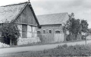 Gehöft in Kahnsdorf (Niederlausitz) : Burski statok we Wóškalawje (Delnja Łužica)
