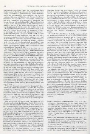 476-478 [Rezension] Finger, Kurt, Handbuch zum Glaubensbuch 3