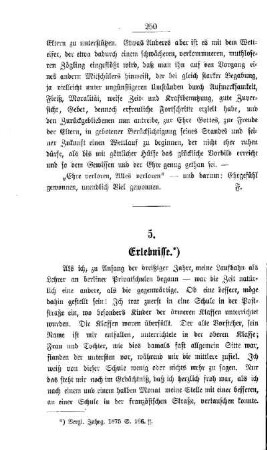 Erlebnisse