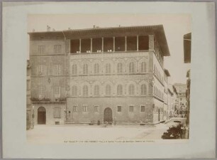 Firenze: Piazza S. Spirito, Palazzo già Guadagni (Simone del Pollaiolo), No. 2881