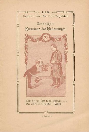 28. Juli 1899