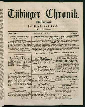 41-60, 17. Januar (Nro. 11) - 22. Januar (Nro. 15)