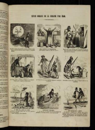 Revue comique de la semaine par Cham