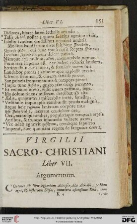 Liber VII