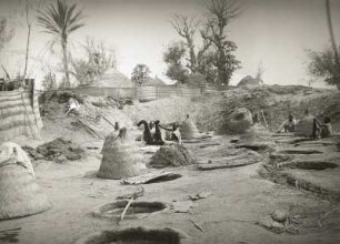 Adumre, Nord-Kamerun. Indigofärberei