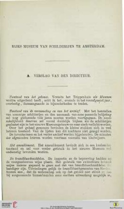 Rijks Museum van Schilderijen te Amsterdam