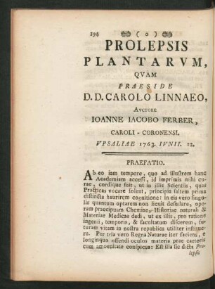 Prolepsis Plantarum, ...
