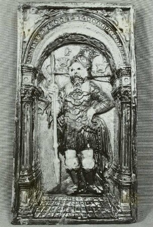 Kachel mit König Artus