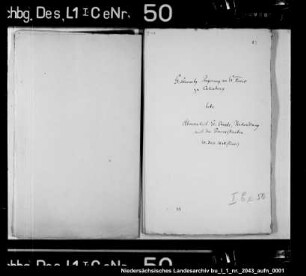 Verhandlungen des Fürsten Ernst zu Holstein-Schaumburg mit Graf Floris zu Culenburg und den Generalstaaten Enthält: auch: Schreiben der Gräfin Catharina zu Culenburg