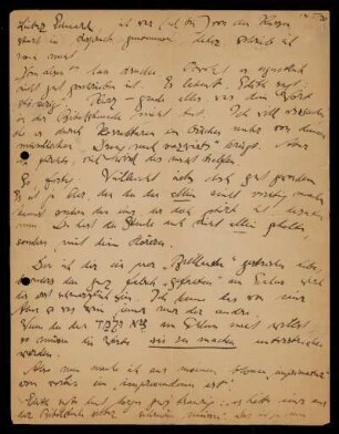 Brief von Franz Rosenzweig an Eduard Strauss