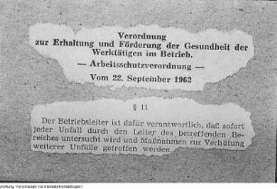 Institut für Arbeitsökonomie, April 1964