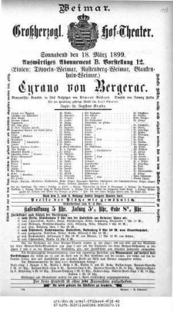 Cyrano von Bergerac