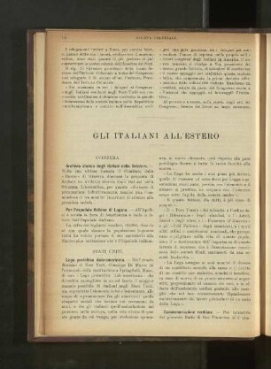 Gli Italiani All'Estero.