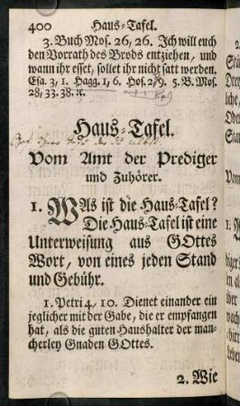 400-441, Haus-Tafel.