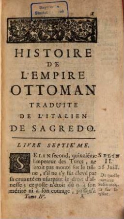 Histoire De L'Empire Ottoman, 4