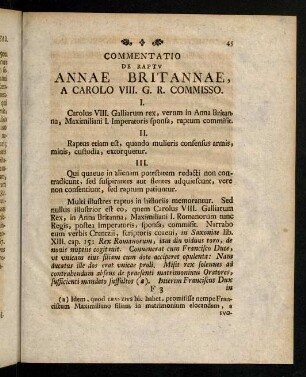 45-69, Commentatio De Raptu