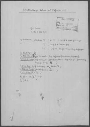 Rottweil mit Diaspora und Deißlingen mit Lauffen/Rottweil: Inspektionsberichte 1952