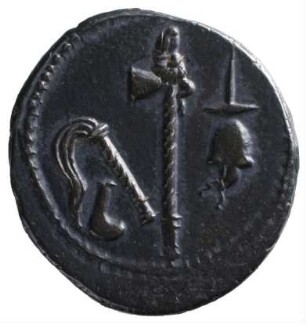 Münze, Denar, 49-48 v. Chr.