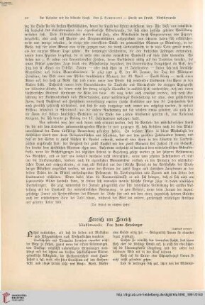 Streich um Streich, [1]: Künstlernovelle